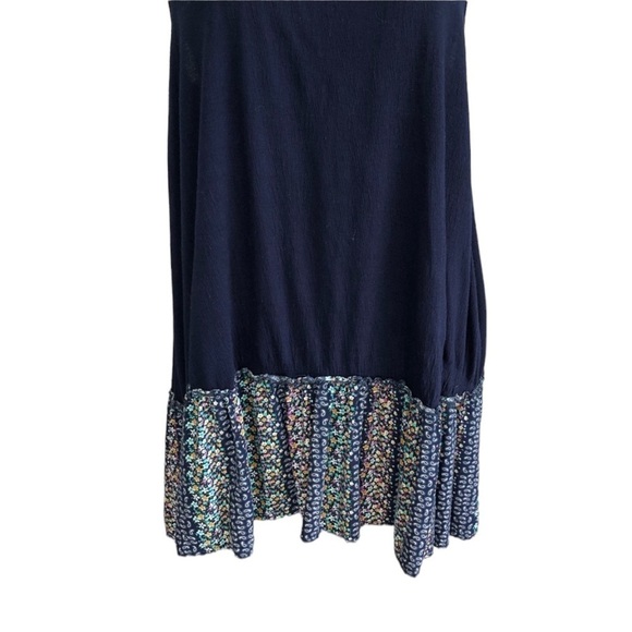 Umgee Racerback Boho Floral Hem Flowy Tunic - Picture 4 of 9